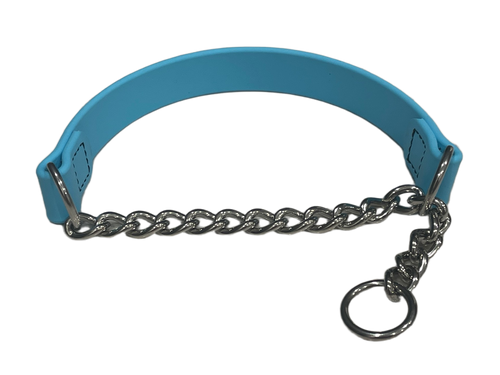 Alternative Training Collar - Biothane & Chain Combo for Humane
